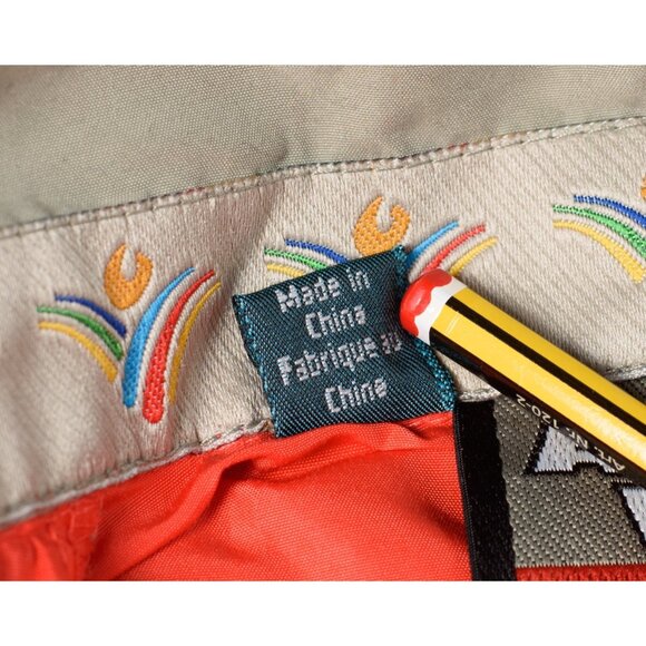 Vintage Pan Am Games XIII Winnipeg Canada 1999 Mens Small Windbreaker Jacket - Picture 7 of 7